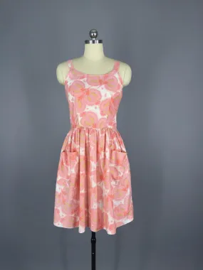 1950s Vintage Pink Sundress