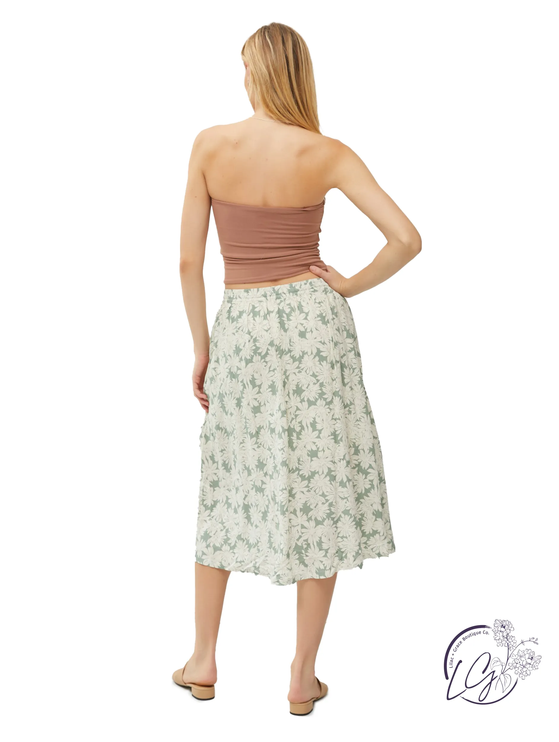 A-Line Coastal Skirt