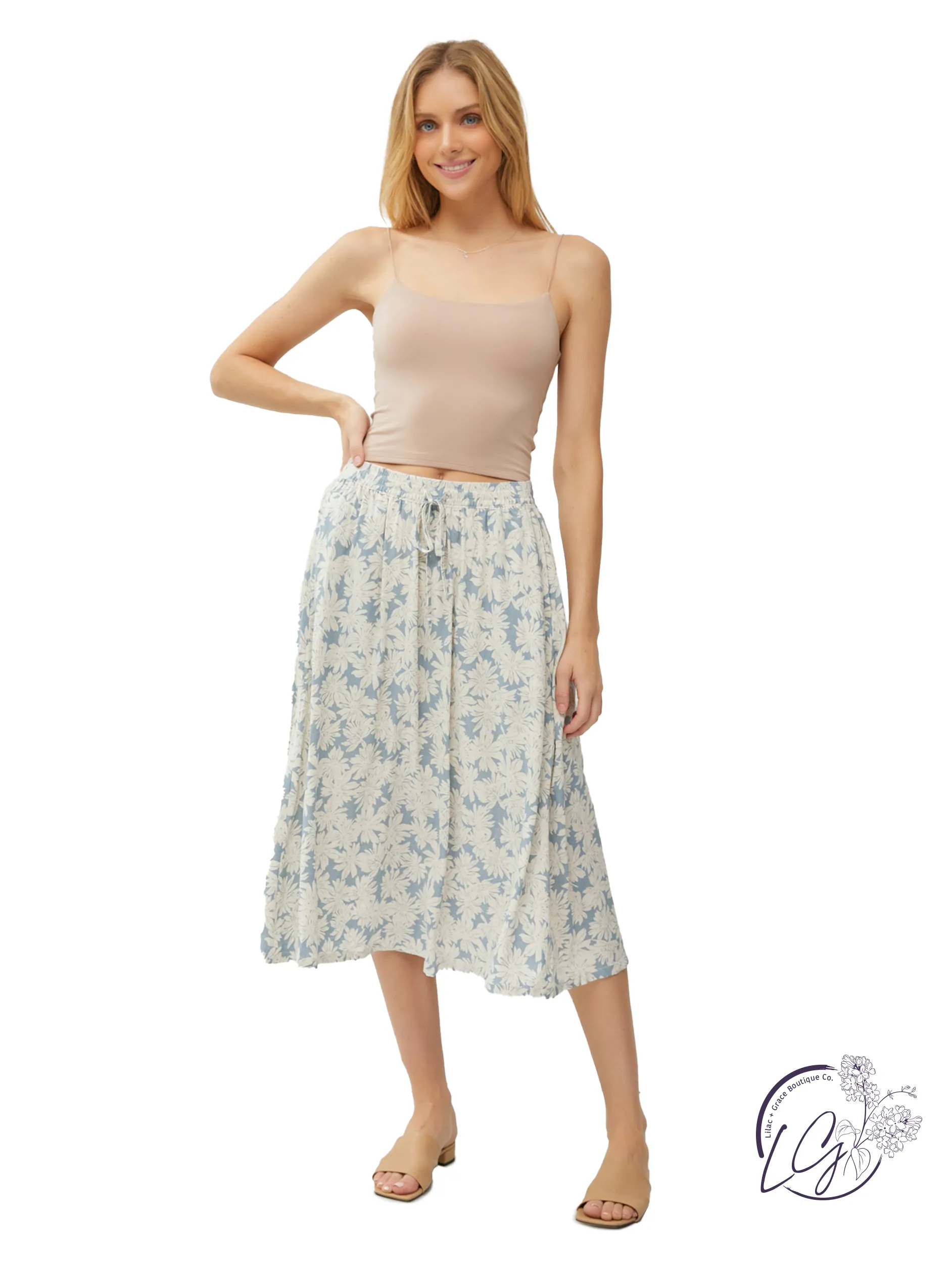 A-Line Coastal Skirt