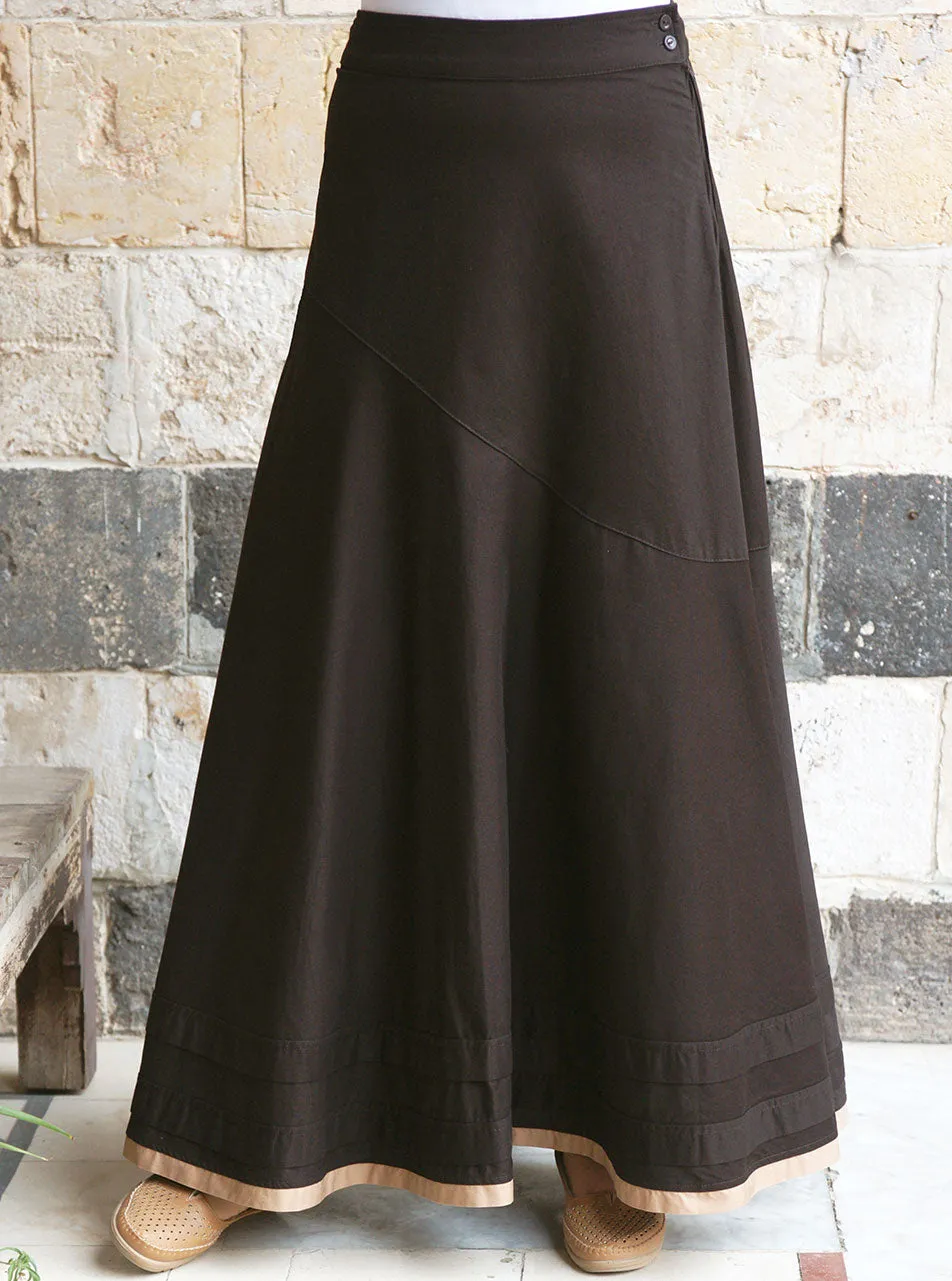 Asymmetrical Flared Skirt