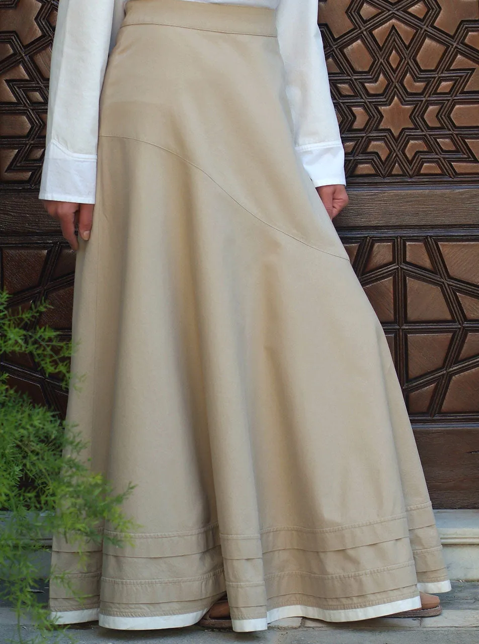 Asymmetrical Flared Skirt