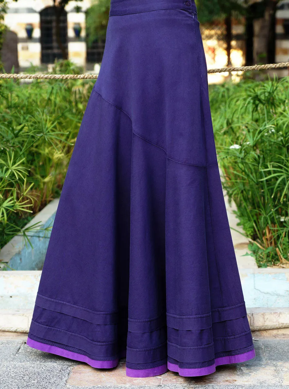 Asymmetrical Flared Skirt