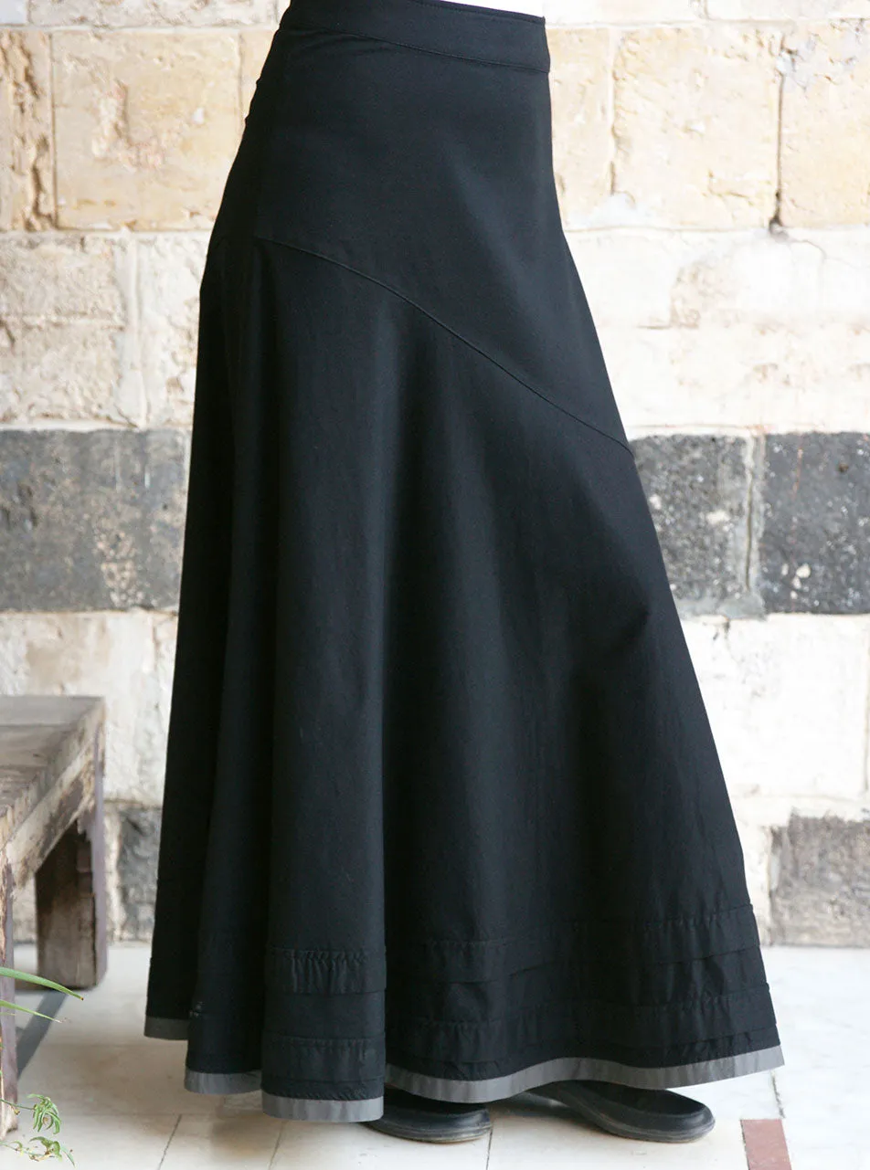 Asymmetrical Flared Skirt