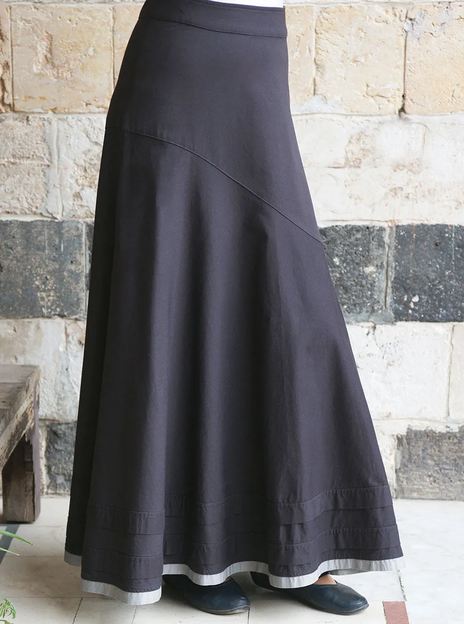 Asymmetrical Flared Skirt