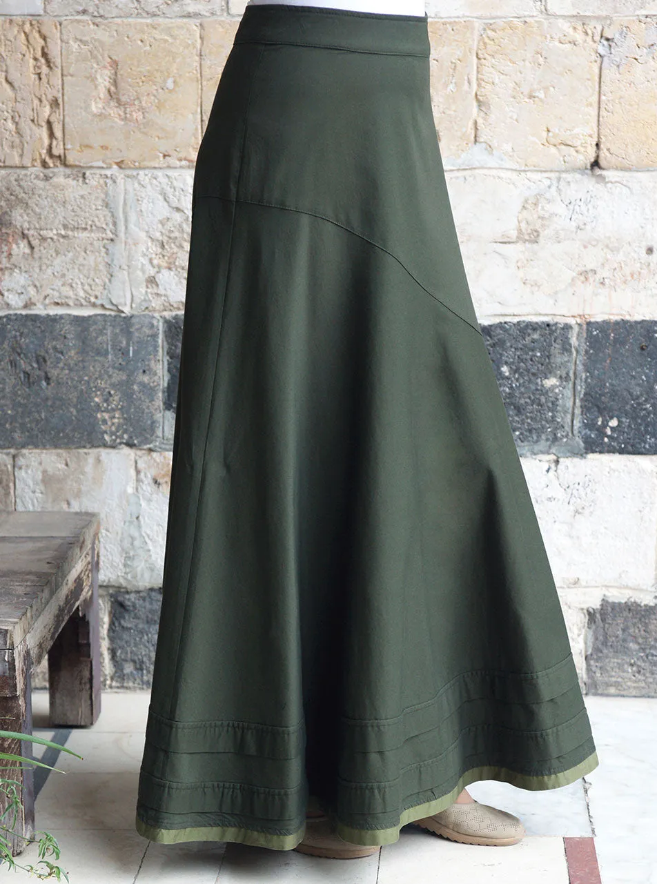 Asymmetrical Flared Skirt