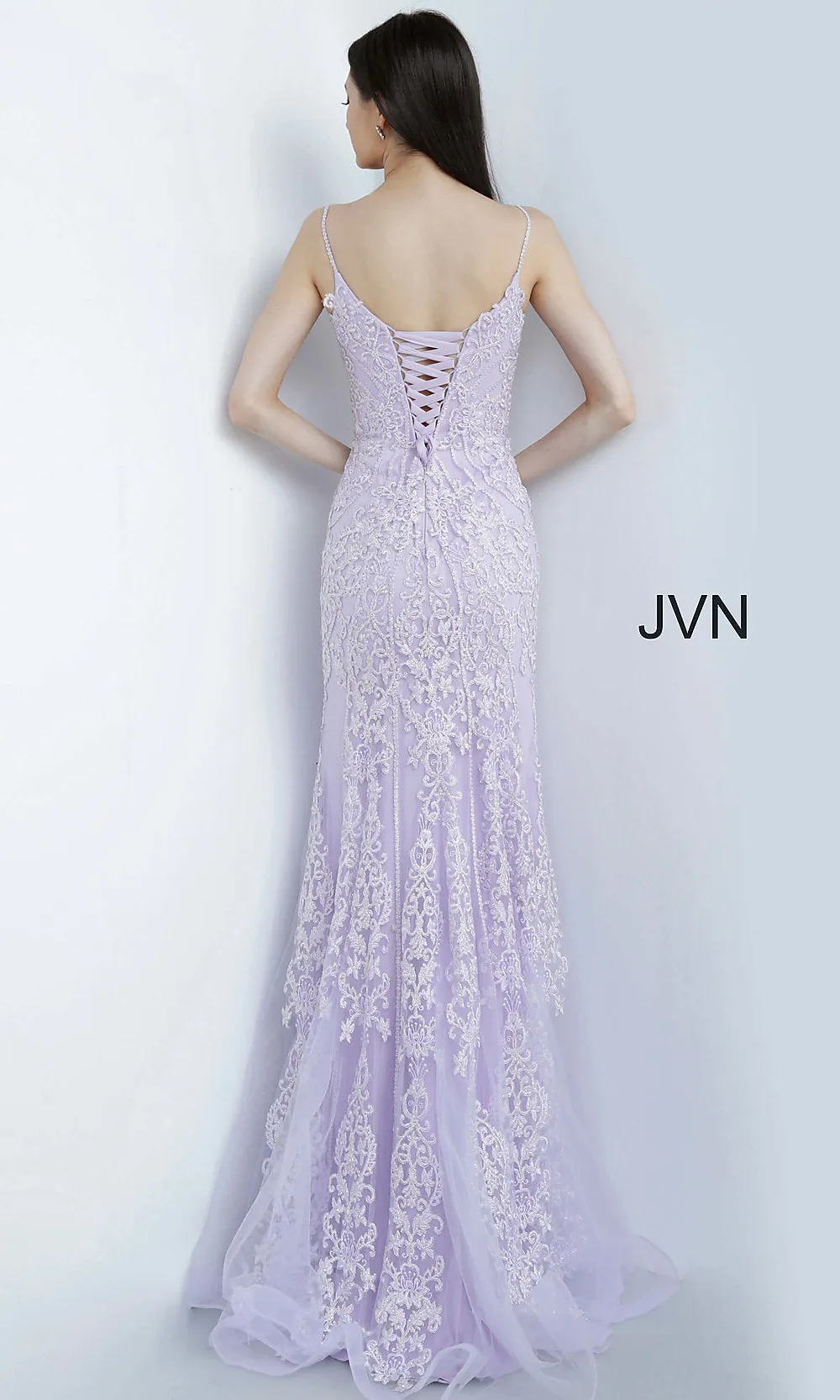 Corset-Bodice Sequin JVN by Jovani Formal Dress