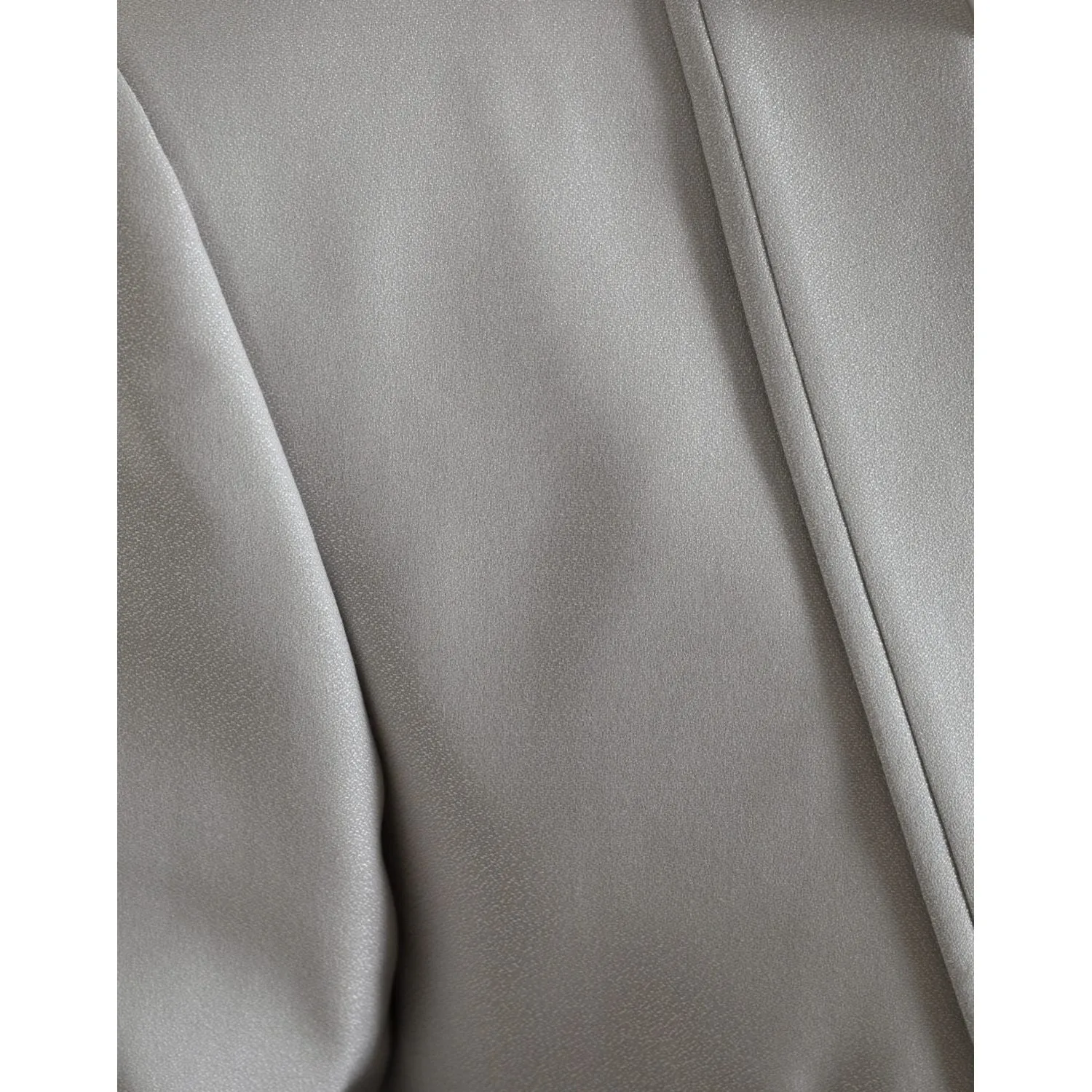 Dolce & Gabbana Elegant Silver Slim Fit Wool-Silk Suit