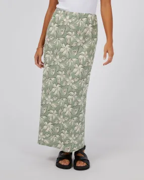 Eden Maxi Skirt Sage