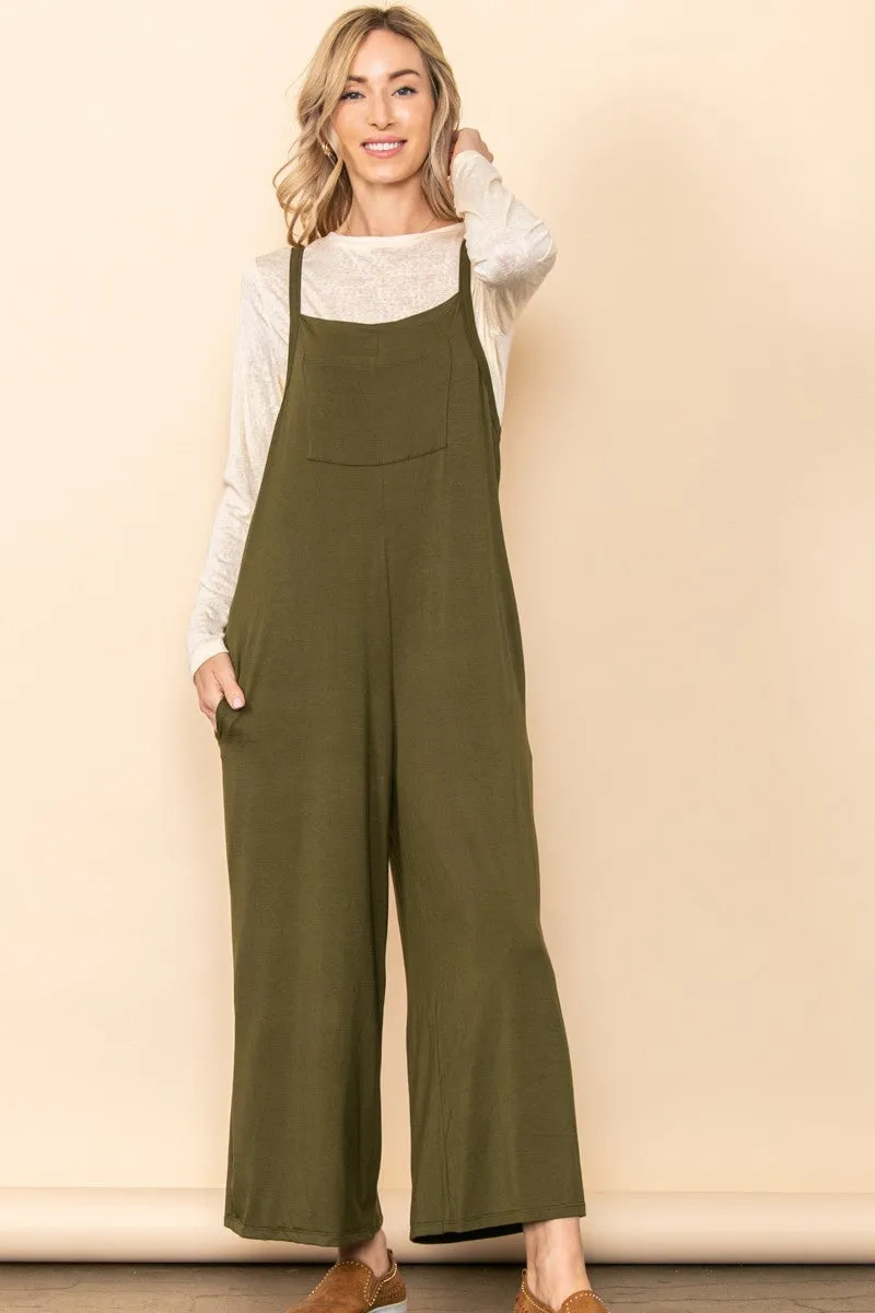 Elloh Pocket Detailed Overall Jumpsuit