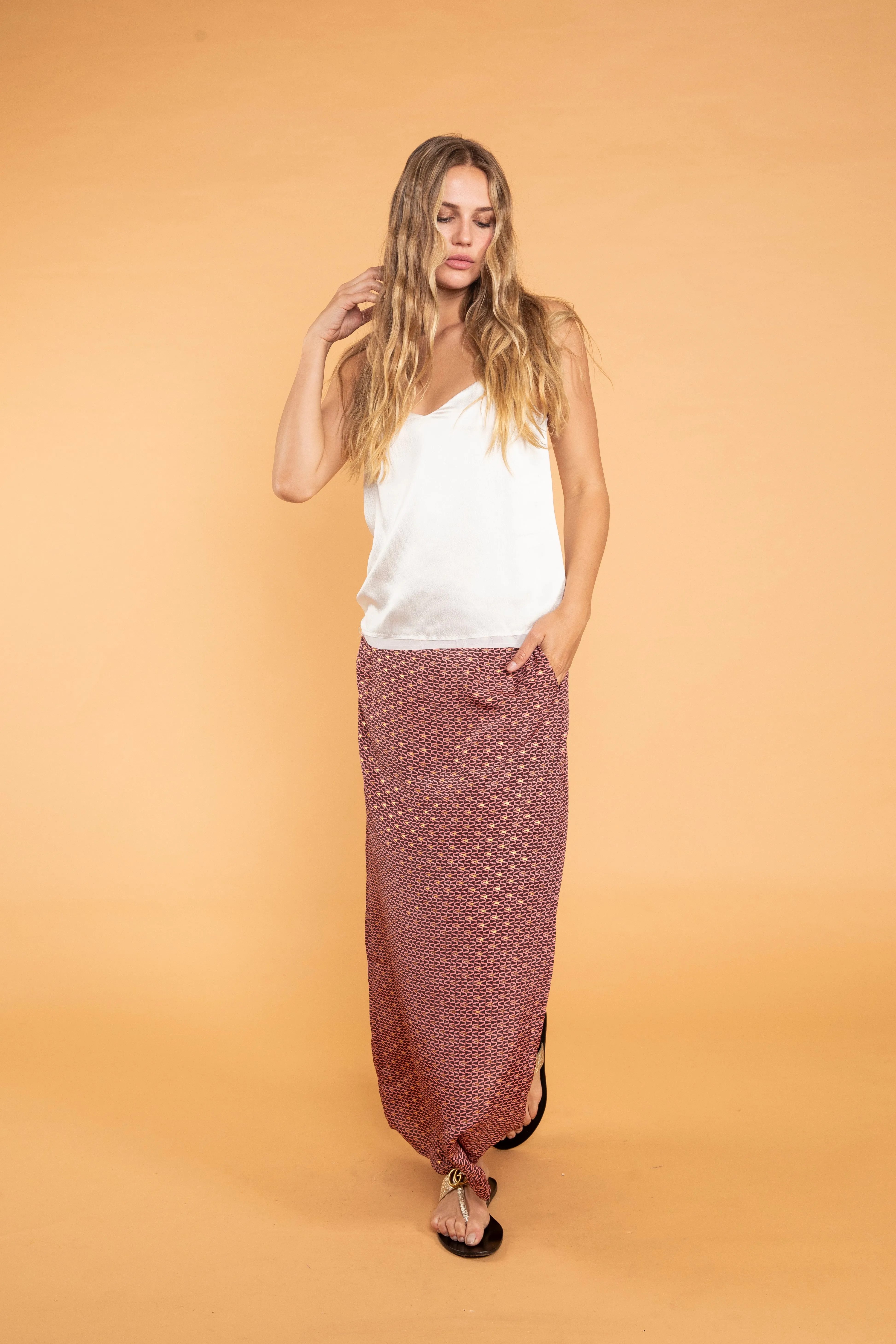 Giana Straight Maxi Skirt