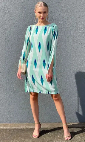 HOSS Harlequin Shift Dress