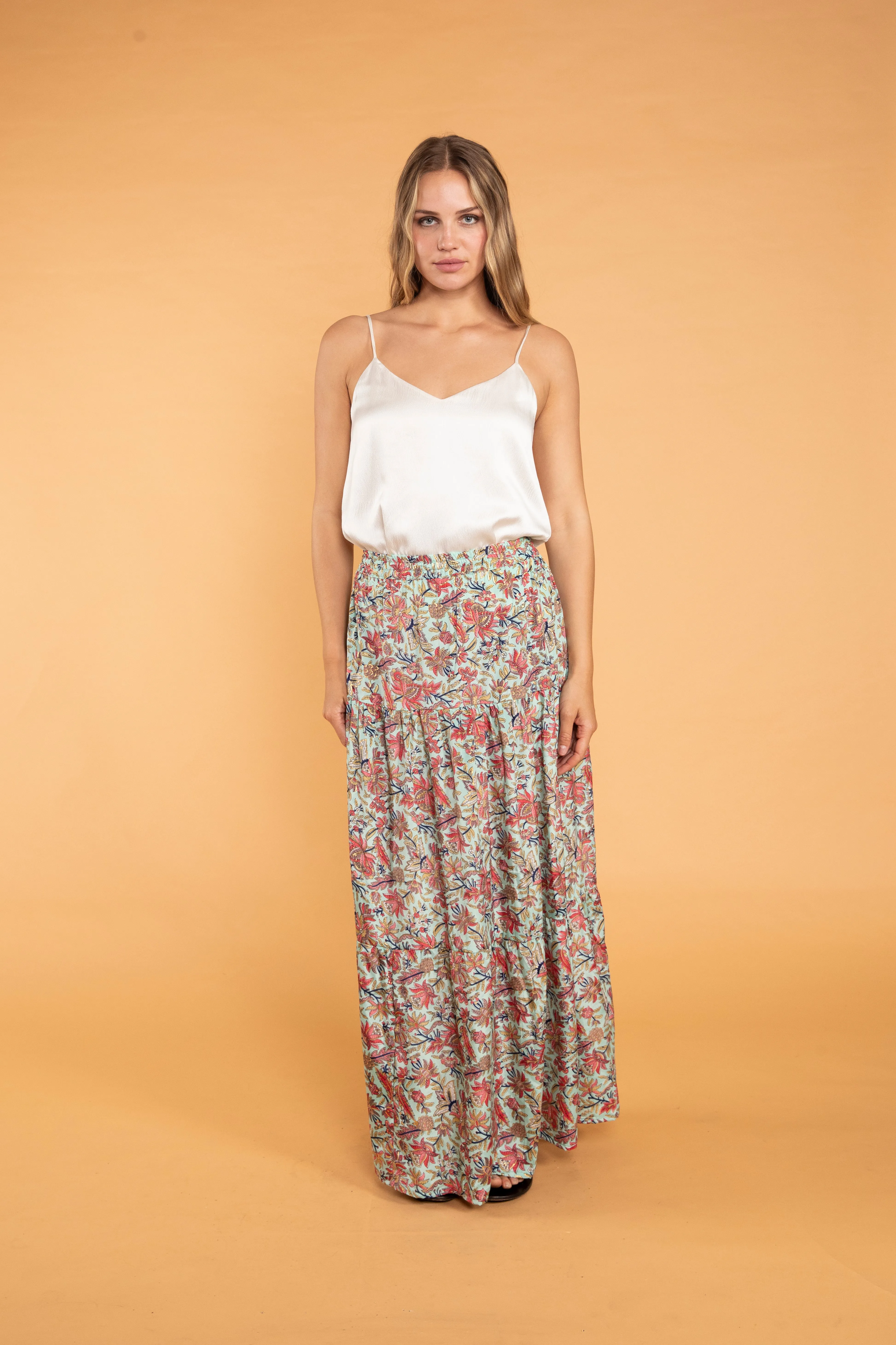 Inaya Maxi Tiered Skirt