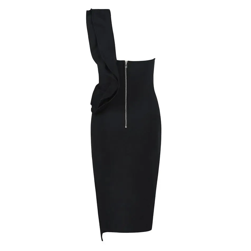 One Shoulder Bodycon Dress