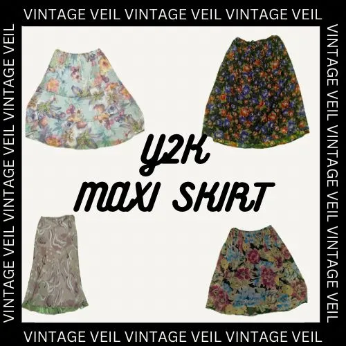 Y2K Maxi Skirts-10 piece