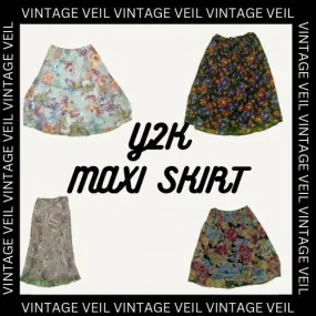 Y2K Maxi Skirts-10 piece